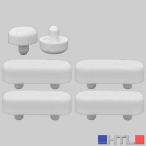 KIT PARACOLPO 2 PERNI - H. 10 mm - 54