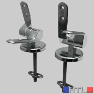 COPPIA CERNIERE SOFT CLOSE SOVRAPPOSTA - Cromata