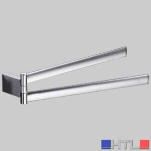 PORTASALVIETTE A SNODO KENT - Ottone Cromato Cm 37