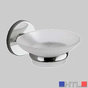 PORTASAPONE VERMONT - Ottone Cromato-Vetro
