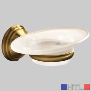 PORTASAPONE ROMANCE - Ottone Bronzato-Vetro