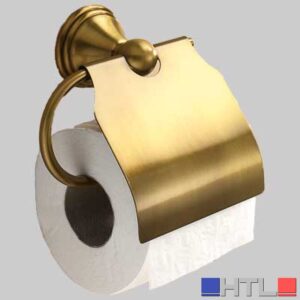 PORTAROTOLO CHIUSO SERIE ROMANCE - Ottone bronzato