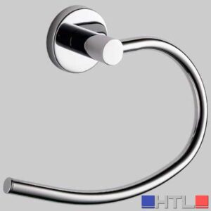 PORTASALVIETTE AD ANELLO FELCE - Cromo
