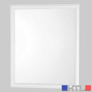 SPECCHIO CON CORNICE ABS BIANCA - cm 45 x 50