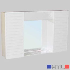 SPECCHIO TOILETTE CON ANTE - Cm 50 x 37 x 12
