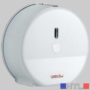 DISTRIBUTORE DI CARTA A ROTOLI MAXI - ABS - Bianco