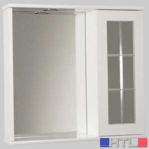 SPECCHIO PERLA 1 ANTA BIANCO - -