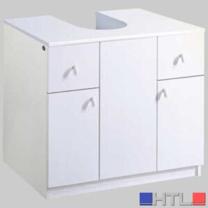COPRICOLONNA BIANCO CON CASSETTI - -
