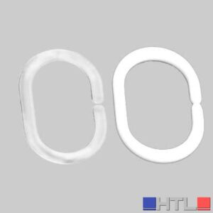 ANELLI PER TENDA DOCCIA - Bianco