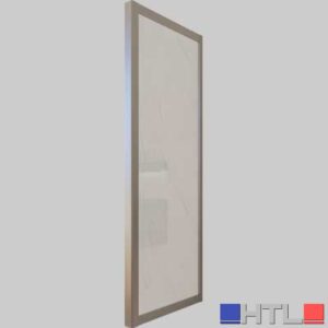 PARETE FISSA "ZETA" SILVER - 67-70 cm