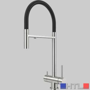 MONOCOMANDO LAVELLO 3 VIE MISSOURI ACCAIO INOX