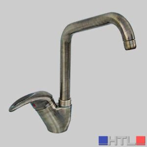 MISCELATORE LAVELLO CUCINA GIREVOLE MIX 40 - Bronzo