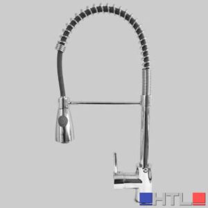 MONOCOMANDO LAVELLO CUCINA CON MOLLA SERIE 3000 - Dm 40 cromo