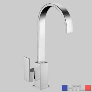 MISCELATORE LAVELLO BOCCA A PONTE SQUARE - Cromo