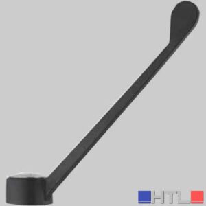 LEVA CLINICA PER MISCELATORI MONOCOMANDO - Cm 26 nera