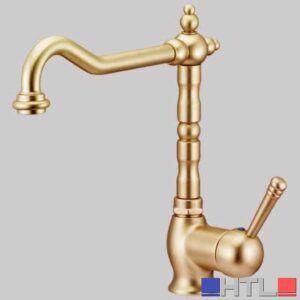 MONOCOMANDO LAVELLO BOCCA A PONTE NEW OLD - Bronzo