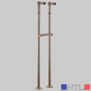PIANTANA PER VASCA EPOCA - Bronzo