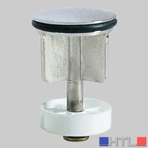 TAPPO SALTERELLO PER LAVABO - BIDET IN OTTONE - Ø 34 1"