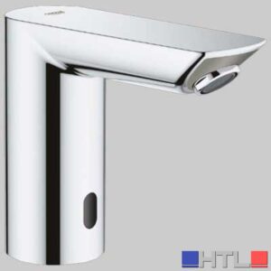 RUBINETTO LAVABO A FOTOCELLULA BAU COSMOPOLITAN - Batteria 6 V