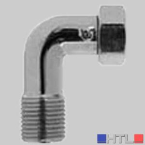 CURVETTA SCALDABAGNO - 1/2x1/2 F Cromo