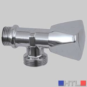 RUBINETTO PER LAVATRICE A VITONE - 1/2x3/4 cromato