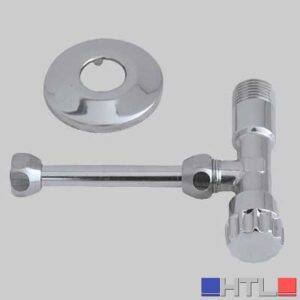 RUBINETTO CON RACCORDO PER CASSETTE - 1/2x3/8 cm 15