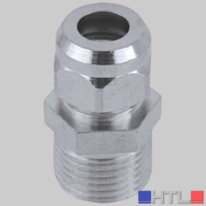 NIPLES MASCHIO PER CANNETTE CROMATO - 1/2x10