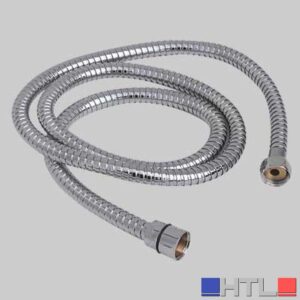 LACCIO DOCCIA CONICO IN OTTONE - 1/2x1/2 conico cm 100