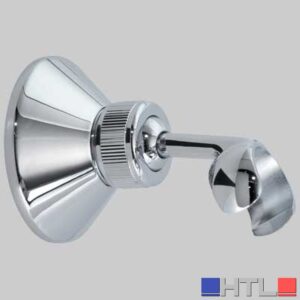 SUPPORTO DOCCIA CROMATO CONICO - Ottone