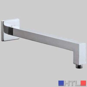 BRACCIO DOCCIA 'CASSIOPEA' OTTONE CROMATO - Cm 35 Ø 25