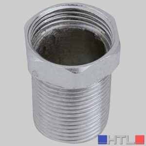 PROLUNGA IN OTTONE - 1" x 50 mm