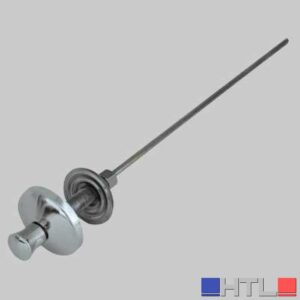COMANDO COMPLETO PER SCARICO AUTOMATICO BIDET - Cromo
