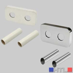 KIT COPRITUBO RETTANGOLARE - Bianco