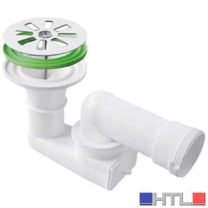 SIFONE RIBASSATO PER DOCCIA ORIENTABILE - 1" 1/2 d.40