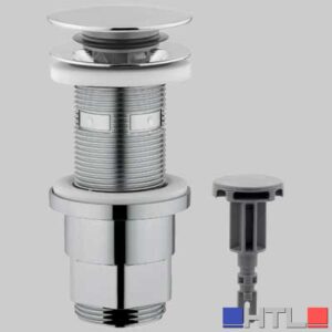 PILETTA LAVABO UNIVERSALE CON MECCANISMO SKIP-UP - ABS 1" 1/4