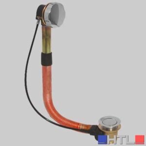 COLONNA SCARICO VASCA CON EROGAZIONE - 1"1/2 L 56÷65 cm