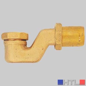SIFONE PER VASCA IN OTTONE - 1"1/2