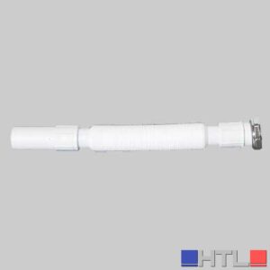 TUBO ESTENSIBILE CON GHIERA CROMATA - 1" x 26