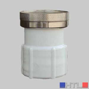 MANICOTTO CON DADO PER SUPER JOLLYFLEX - F 1" x 26 per tubo Ø 32