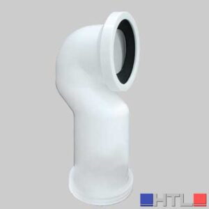 CURVA TECNICA CON GUARNIZIONE PER SCARICO - Uscita Ø 90÷100÷110
