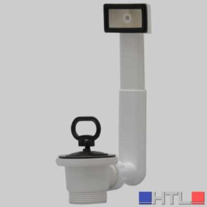 PILETTA IN PVC PER LAVELLI INOX CTP - 1"1/2