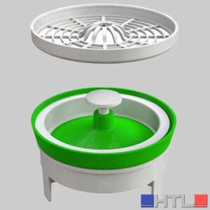 VALVOLA ANTI ODORE Ø 70 - Abs + silicone