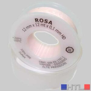 NASTRO TEFLON PER VAPORE E ALTE TEMPERATURE - 12 x 12 x 0,10