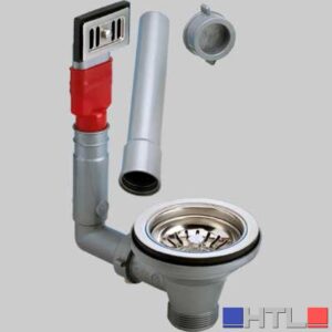 PILETTA BASKET PER LAVELLI CTP RETTANGOLARE DM.90 - 1"1/2