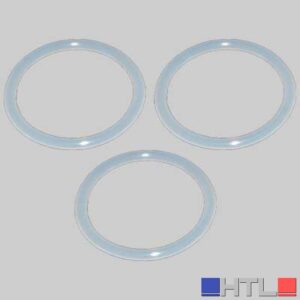 O-RING SILICONE BIANCO PER TAPPI RADIATORI - 1'1/4 Ø 56 acciaio