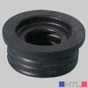 MORSETTO IN GOMMA NERA TECNICA PER SCARICO CONDENSA - mm 40 x 16÷22