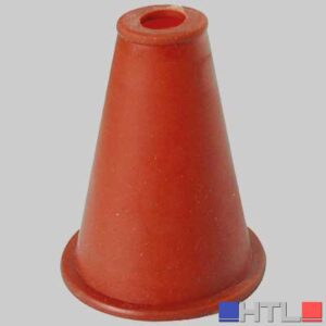 CONO IN GOMMA TRASPARENTE - Per wc