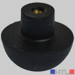 SFERA CON NOTTOLINO OTTONE CATIS - Ø 34 H 29 mm