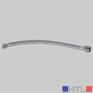 FLESSIBILE IN ACCIAIO GIGANTE F 3/8 X M 1/2 - cm 20