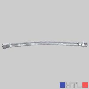 FLESSIBILE IN ACCIAIO INOX 1/2 M X 3/8 F - cm 20